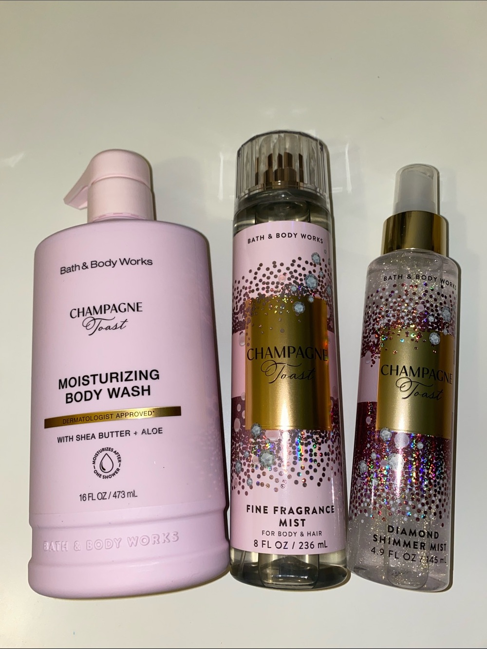 Bath & Body Works Champagne Toast Set